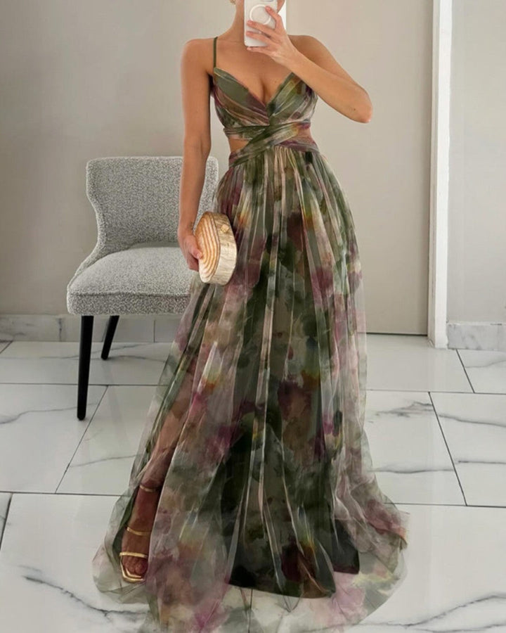DELACROIX | Floral Elegance in Maxi Dress (LIMITED EDITION!)