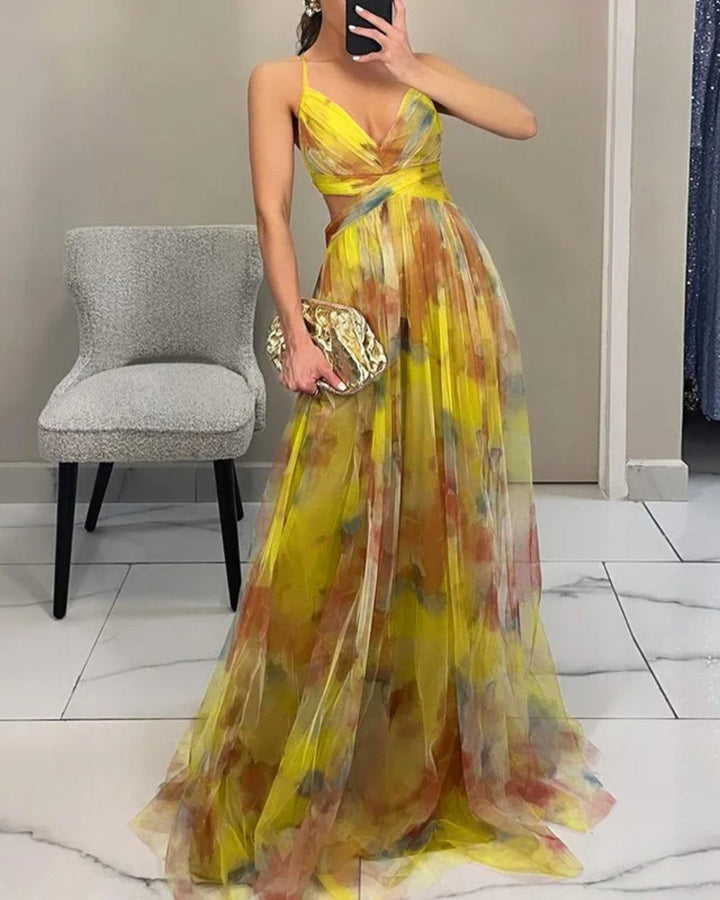 DELACROIX | Floral Elegance in Maxi Dress (LIMITED EDITION!)